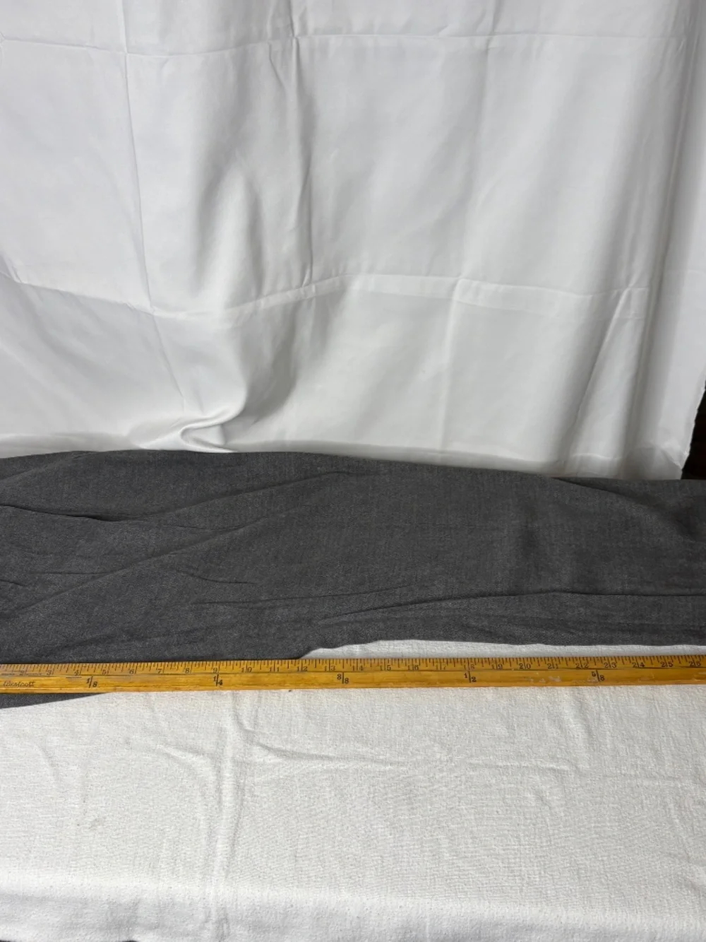 Zacchi Classico Italiana Mens Gray Suit Cashmere Feel USA Versace Like Buttons